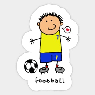 Football - Soccer Sticker